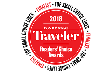 Paul Gauguin Cruises was honored as a Top Small Cruise Lines” in the Condé Nast Traveler Readers’ Choice Awards. 