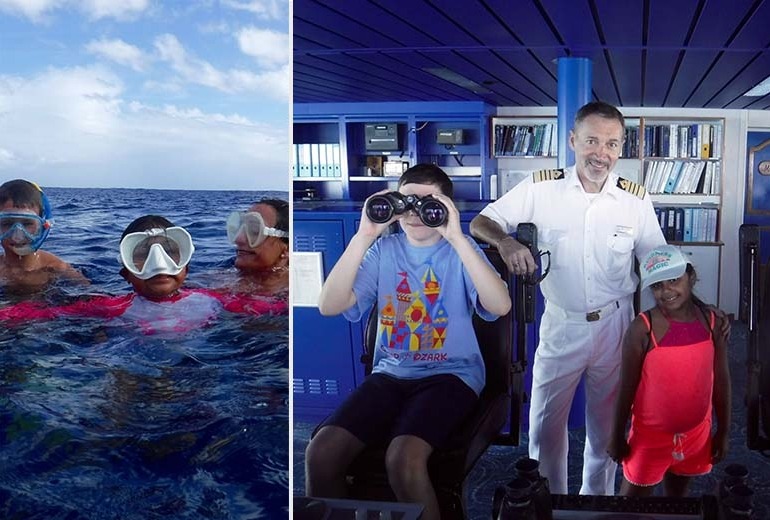 Stewards of Nature Family Program aboard the m/s Paul Gauguin