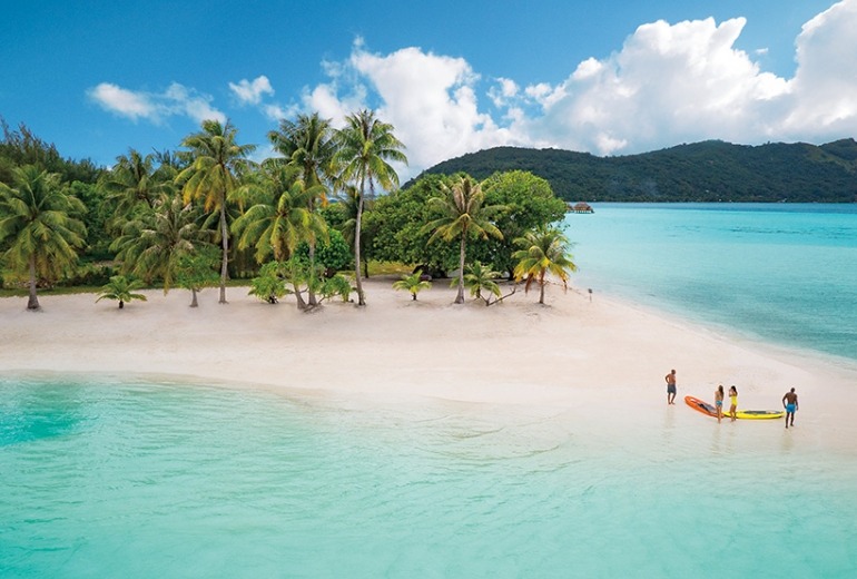 Private Beach Bora Bora Vacations