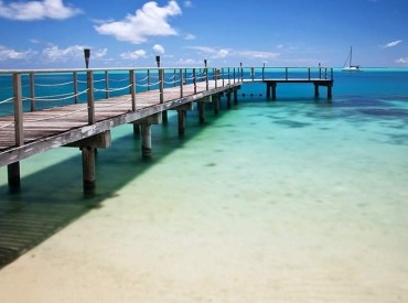 Beach Day on the island of Huahine.