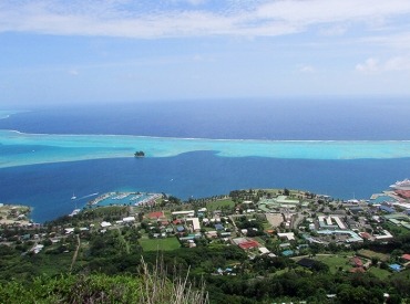 Enjoy a scenic drive through Fiji.